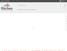Tablet Screenshot of es.lesroches.edu